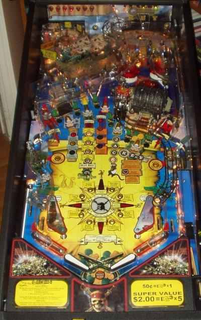 Pirates of the Caribbean playfield