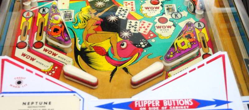 Gottlieb Neptune pinball machine