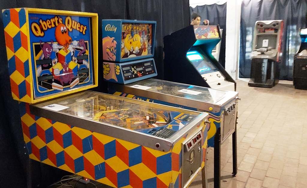 Gottlieb Q-Bert pinball machines