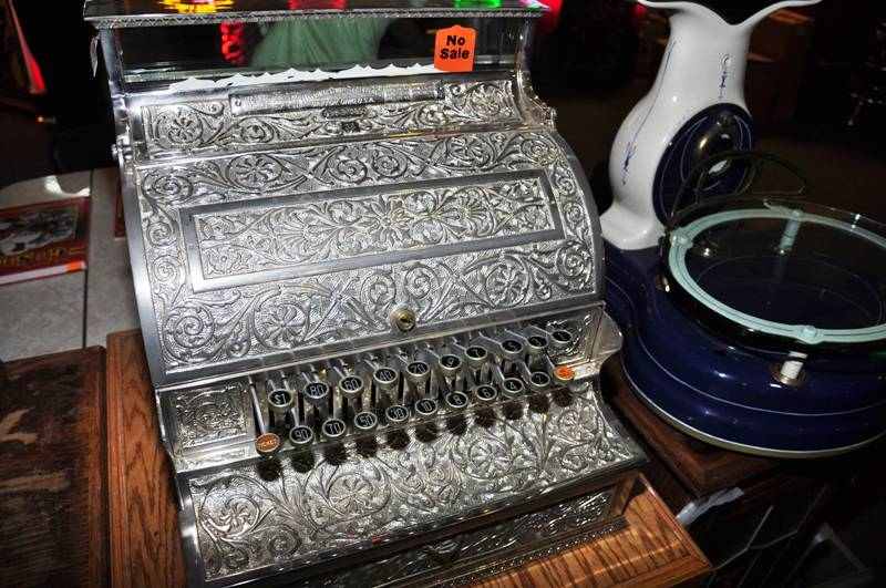 vintage cash register