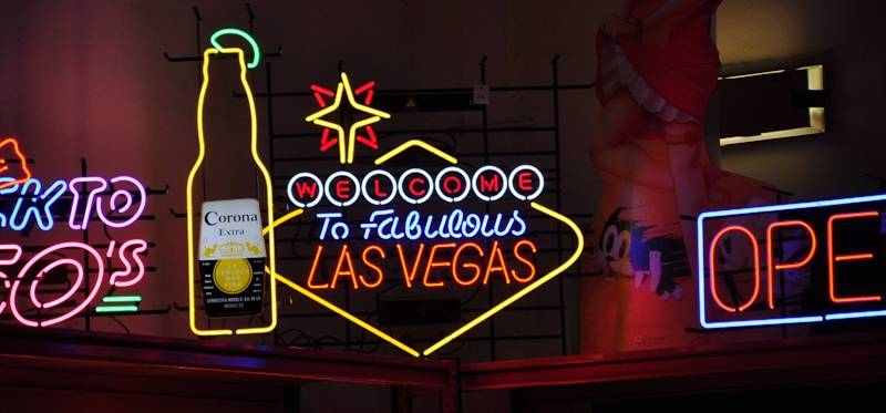 Welcome to fabulous Las Vegas neon sign