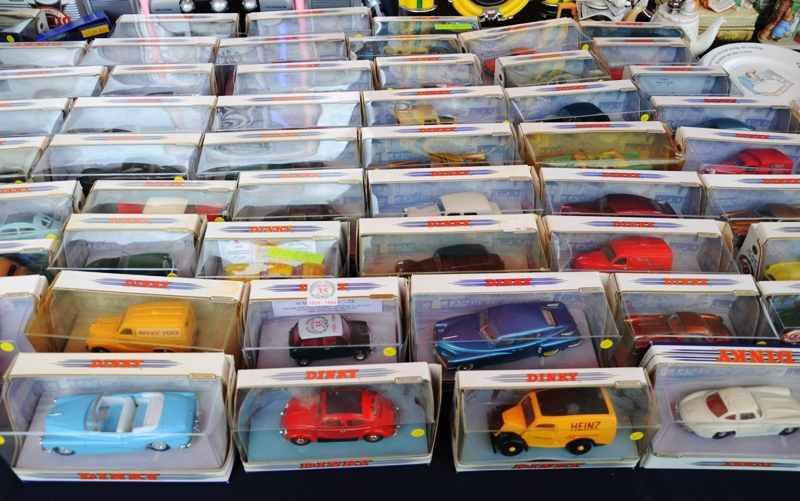 new in box dinky toys car collection